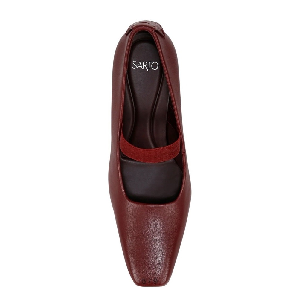 Franco‎ Sarto Womens Flexa Bria Square Toe Pump Block Heel Size 9M NWB - Picture 5 of 9